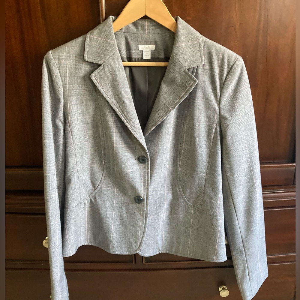 Plaid Blazer Size 10